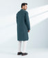 Embroidered Blended Jacquard Kurta